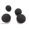 Tennisball aus Gummi (filzlos)