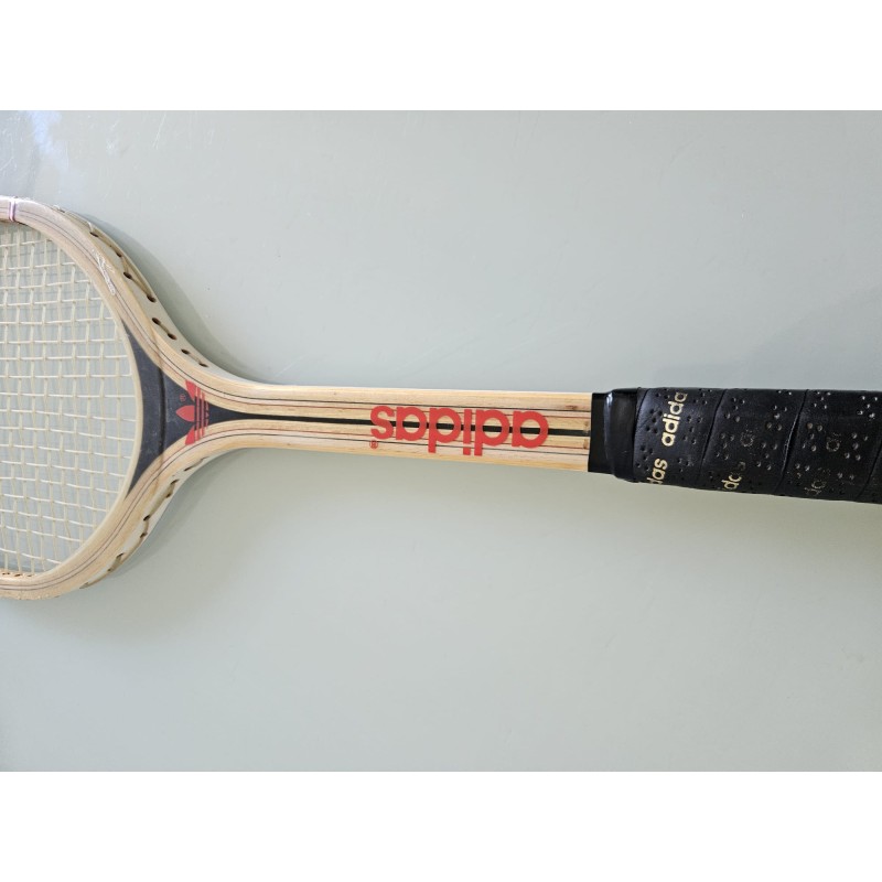 希少】美品 ads060 ヴィンテージ テニス ラケット アデイダス 木製