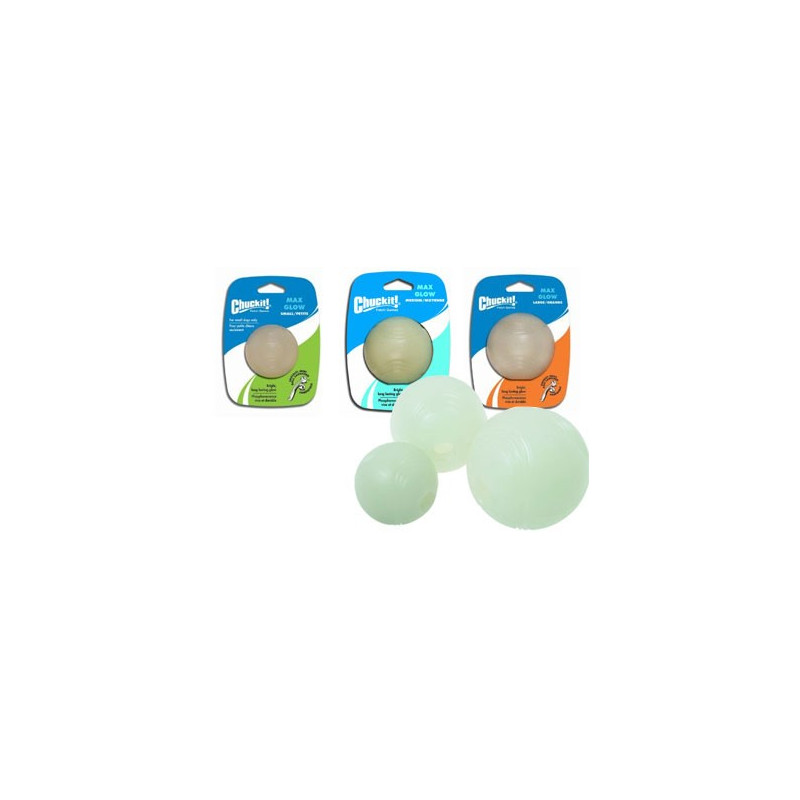 Chuckit Glow in the dark bal (medium)