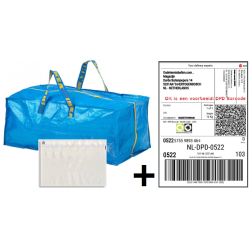 Tas + DPD Barcode + A5 Envelop
