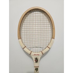 Dunlop - Three Crown - Vintage houten Racket
