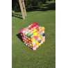 Kleuren Hocker (poef) | Stefano Melo | Oudetennisballen.com ART
