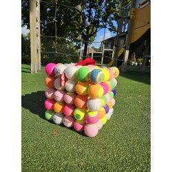 Kleuren Hocker (poef) | Stefano Melo | Oudetennisballen.com ART