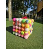 Kleuren Hocker (poef) | Stefano Melo | Oudetennisballen.com ART