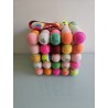 Kleuren Hocker (poef) | Stefano Melo | Oudetennisballen.com ART