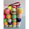 Kleuren Hocker (poef) | Stefano Melo | Oudetennisballen.com ART