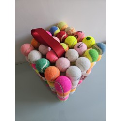 Kleuren Hocker (poef) | Stefano Melo | Oudetennisballen.com ART
