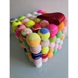 Kleuren Hocker (poef) | Stefano Melo | Oudetennisballen.com ART