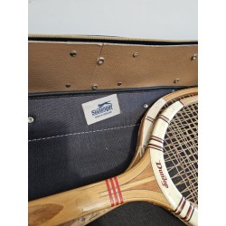 Vintage Slazenger Tennis Bag – Blue Leather
