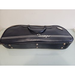 Vintage Slazenger Tennis Bag – Blue Leather