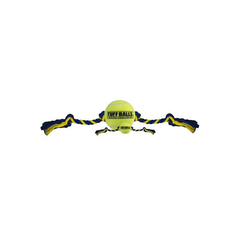 Mini Tuff Ball Tug 4cm, Rope 23cm