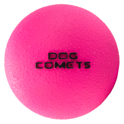 Roze apporteerbal 100% rubber