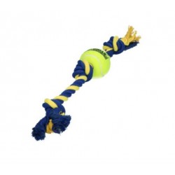 Medium 3-knot rope 38 cm with Tuff Ball (6 cm)