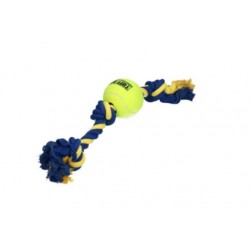 Giant 3-Knot Cotton Rope 60 cm with Tuff Ball (10 cm)