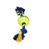Giant 3-Knot Cotton Rope 60 cm with Tuff Ball (10 cm)
