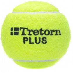 Tretorn Plus - Tennisbälle - 4 Stück - Gelb