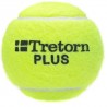Tretorn Plus - Tennisbälle - 4 Stück - Gelb