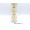 Kleuren tennisballen wit