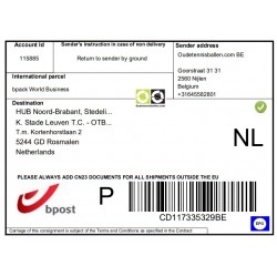 copy of PostNL Barcode