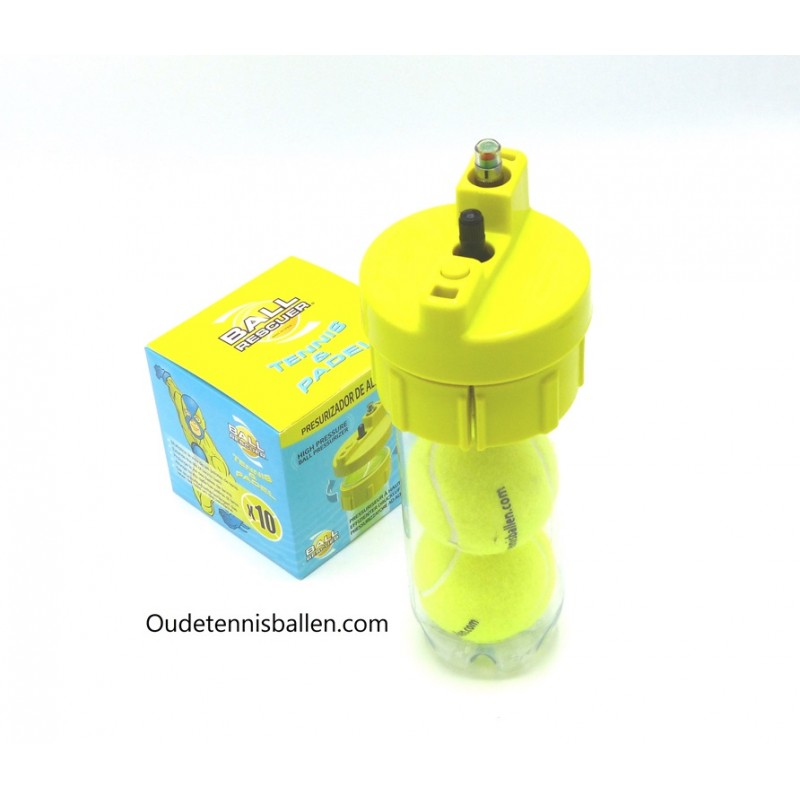 Ball rescue Premium Plus: pressurizer of tennis balls and padel