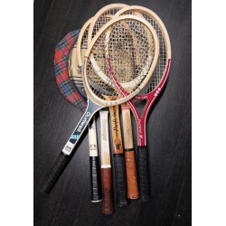Huren van Vintage houten rackets