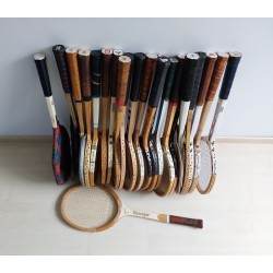 Huren van Vintage houten rackets