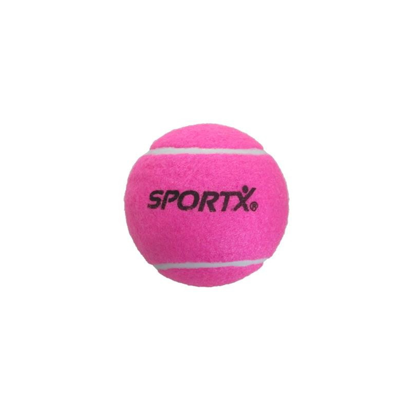 SportX Jumbo tennisbal L - 13 CM roze SportX Jumbo tennisbal L - 13 CM roze