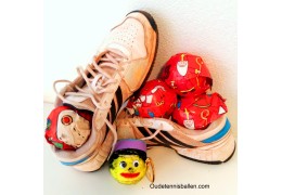 OudeTennisballen.com doneert meer dan 600 tennisballen aan kinderen in armoede voor sinterklaas